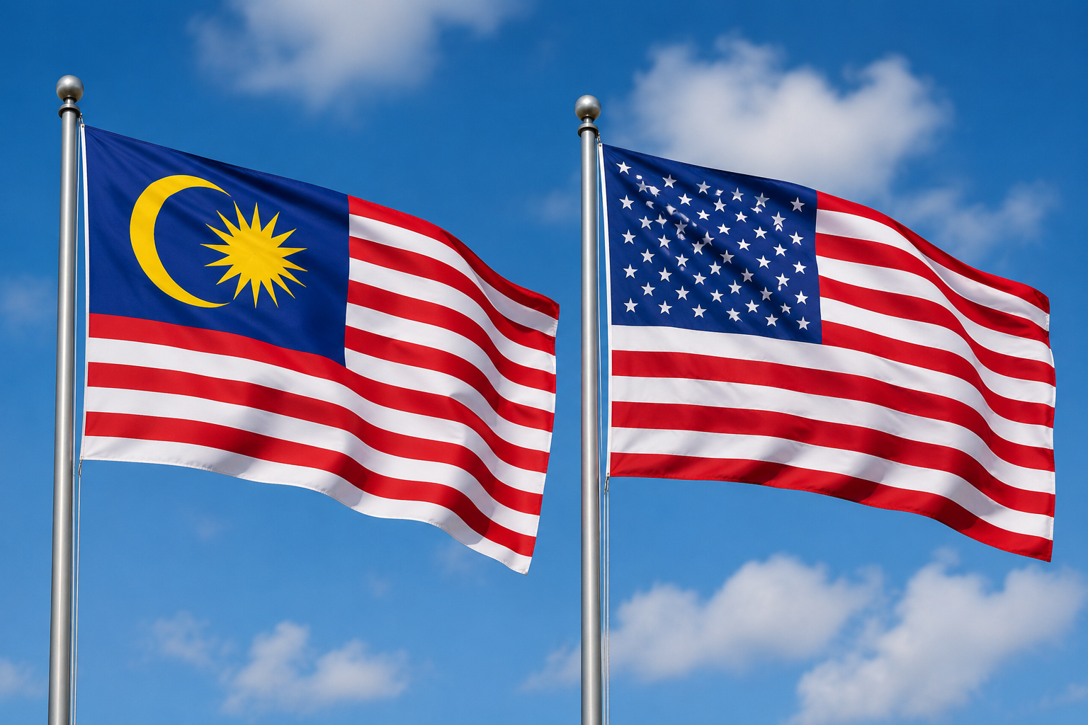 bendera malaysia USA
